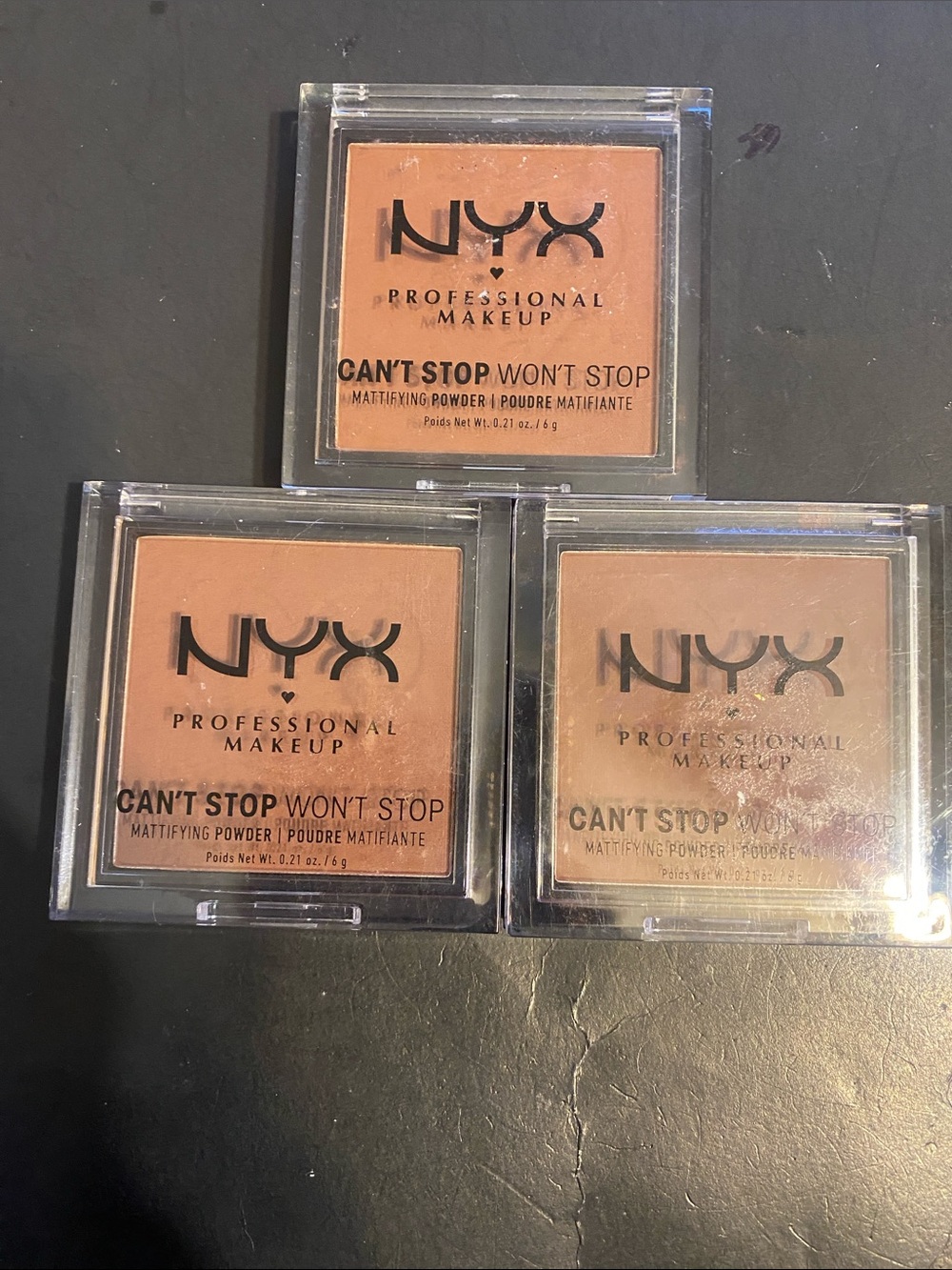 NYX Can't Stop Won't Stop Mattifying Powder Duo - Rich